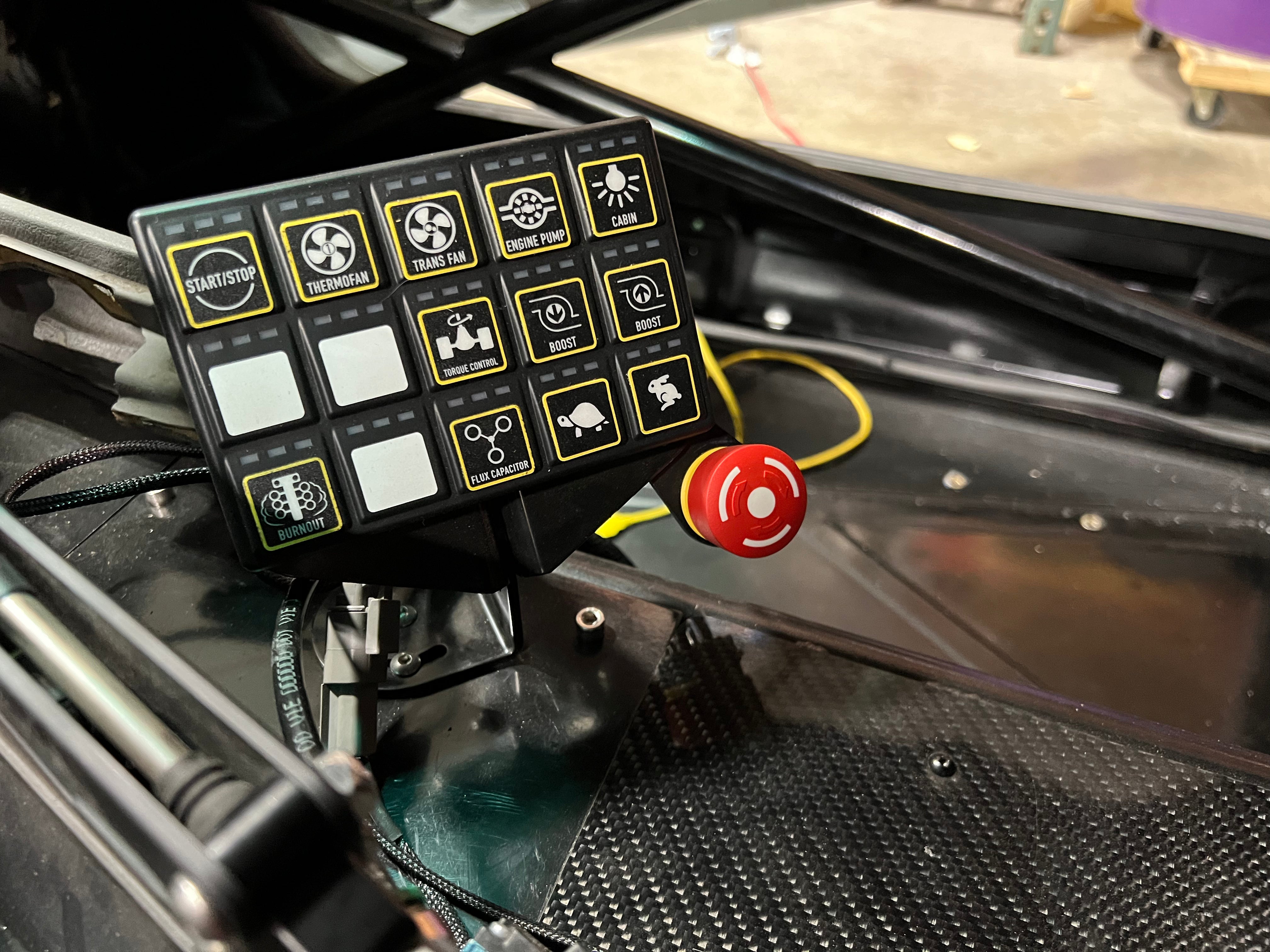 CAN Keypad Switch Panel Mount Maston Fabrication