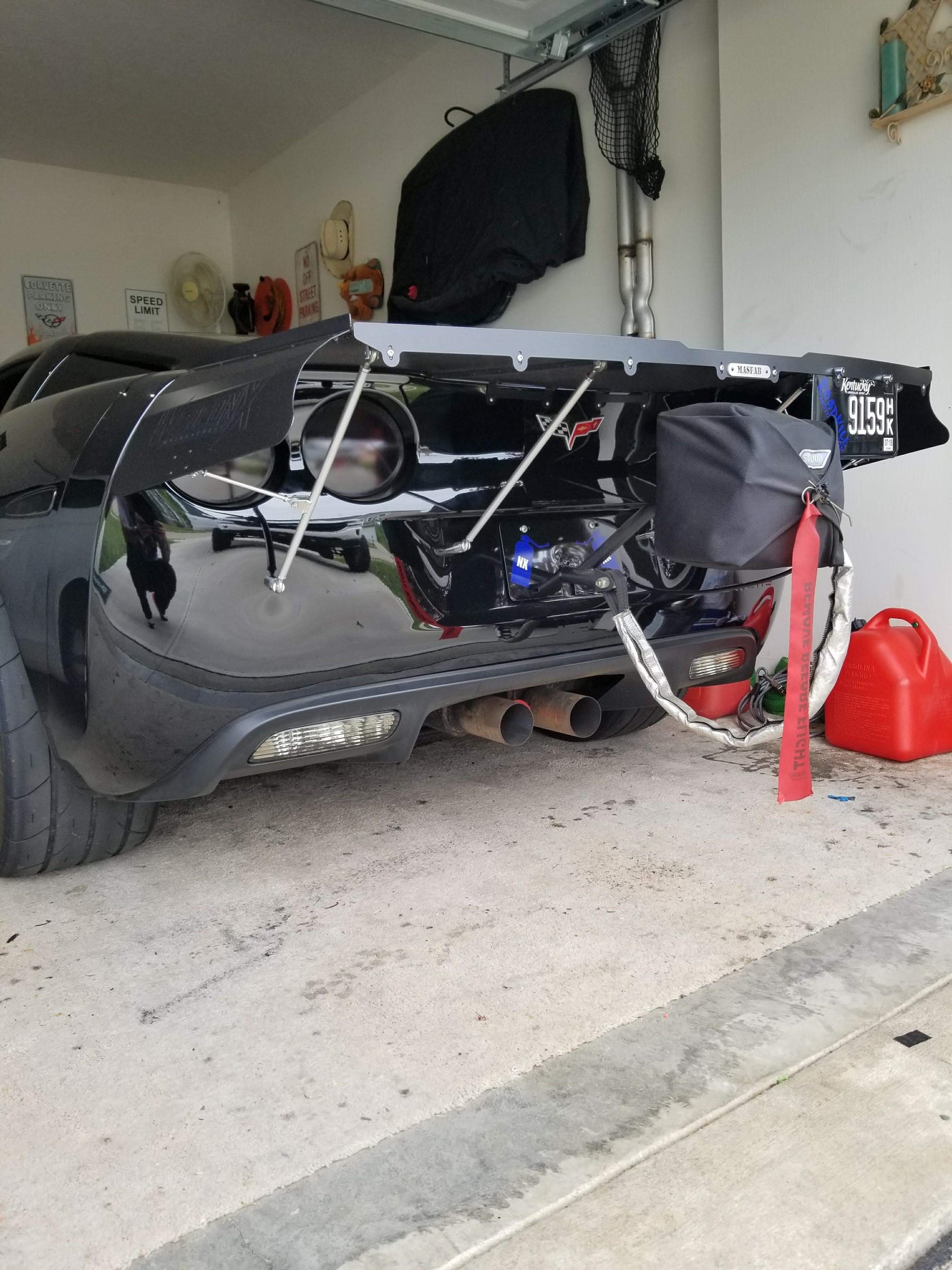 CORVETTE C6 DRAG WING (ALUMINUM)